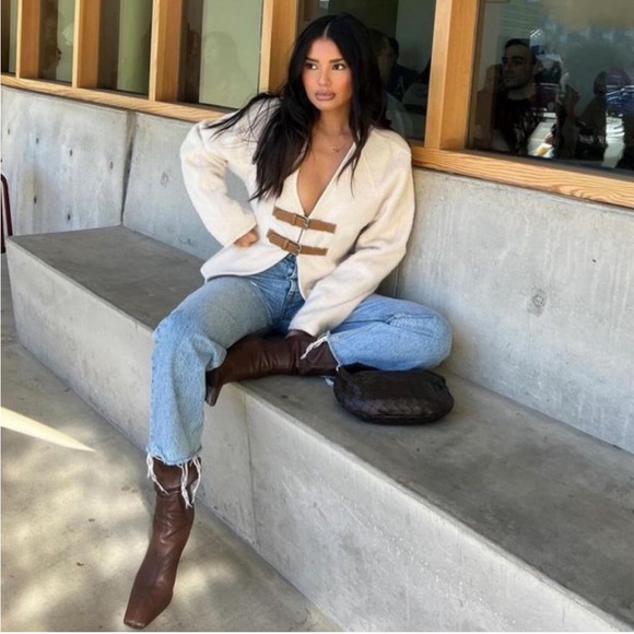 NWT Zara Soft Belted Cardigan - Picture 15 of 16